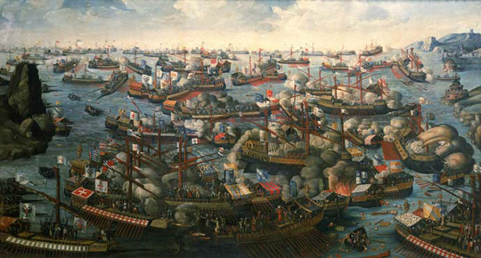The Battle of Lepanto, October 7, 1571