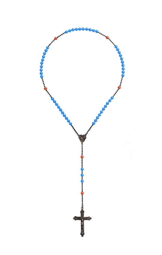 Aunt Lupe's Rosary, with Color-Coded Beads
