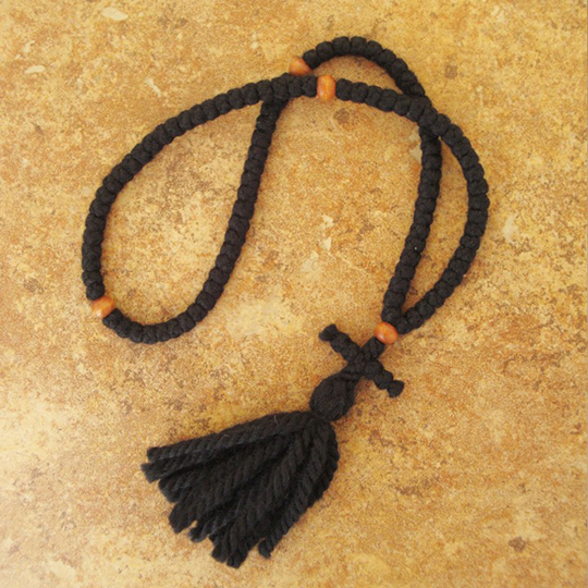 Greek prayer rope or komboskini